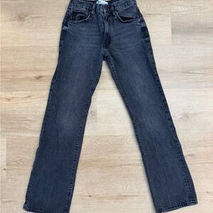 Women’s black denim jeans size 4